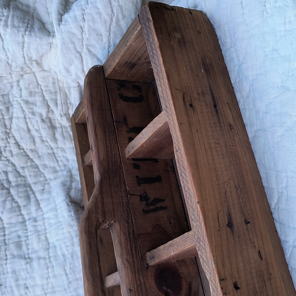 Vintage Wood Tool Carrier - Picture 10 of 16